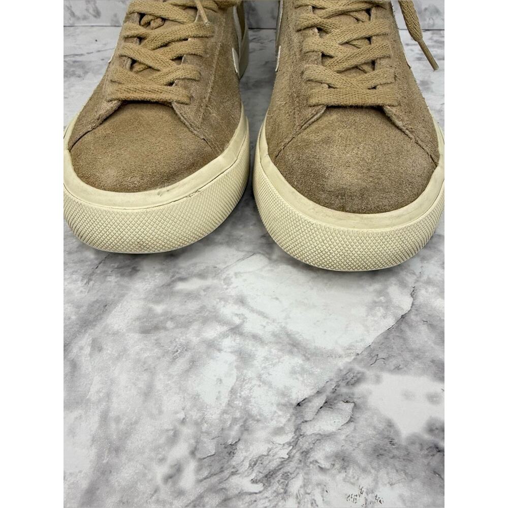 VEJA  Campo Suede Low-Top Sneakers Dune/White  Women’s Sz 8 - Picture 10 of 15